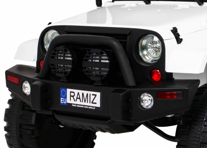 Kinderelektroauto All Terrain Jeep Weiß