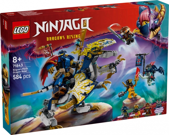 Lego NINJAGO Rogue und der robotische Drachenscharfschütze