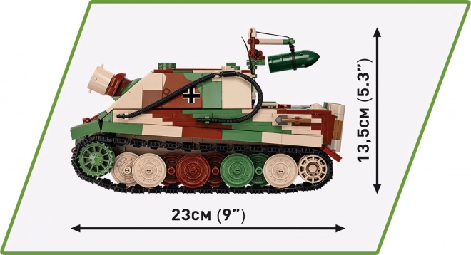 Building Blocks Sturmtiger Tank Model