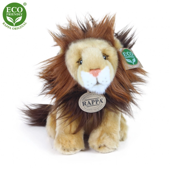 Eco-Friendly Plush Sitting Lion 18cm