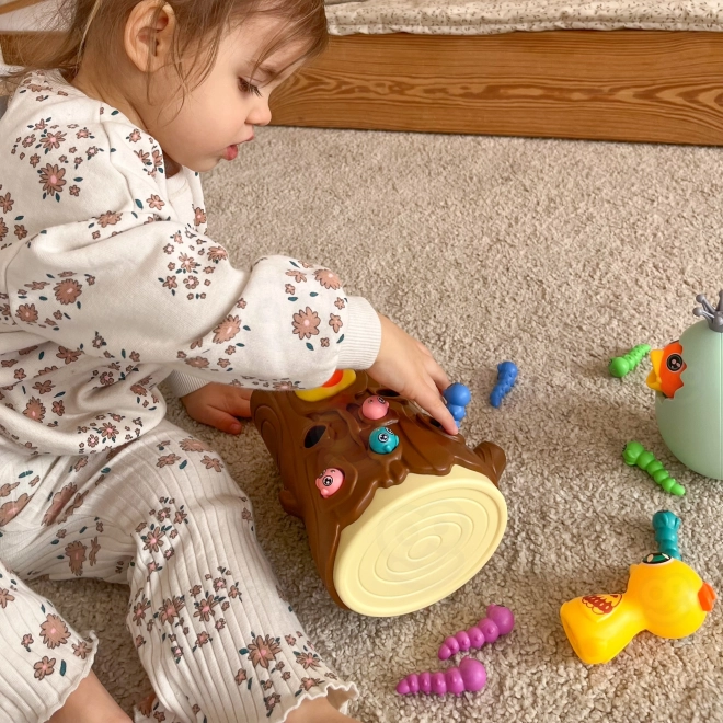 Catch the Bug Game with Wobble Egg Toy