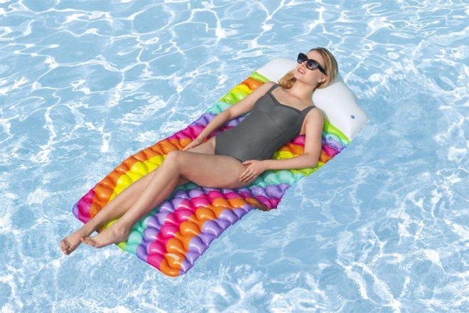 Inflatable Rainbow Air Mattress