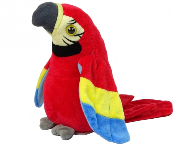 Interactive Talking Red Parrot