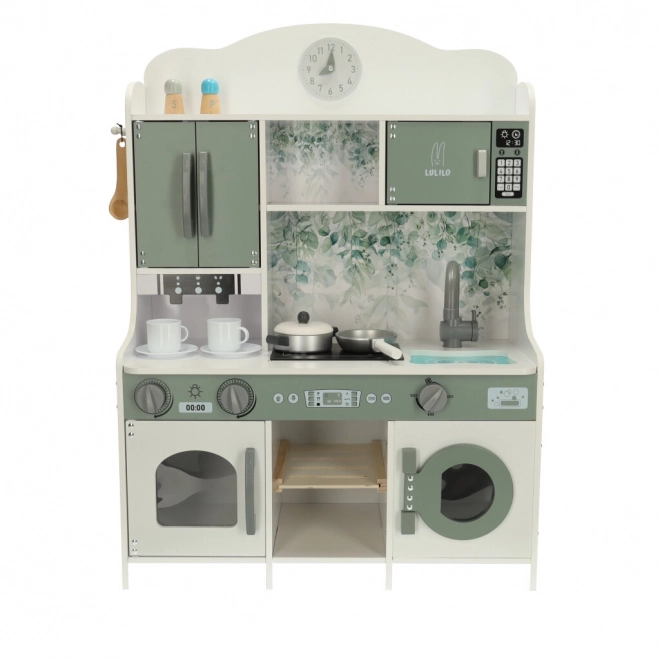 Cucina in legno MDF Lulilo con Espresso 85cm