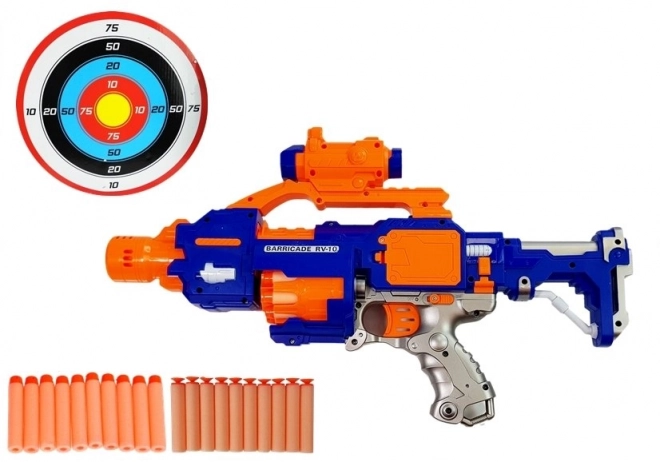 Foam Dart Gun with Rotating Target