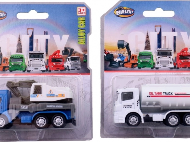 Construction Vehicle Set - 6 Types