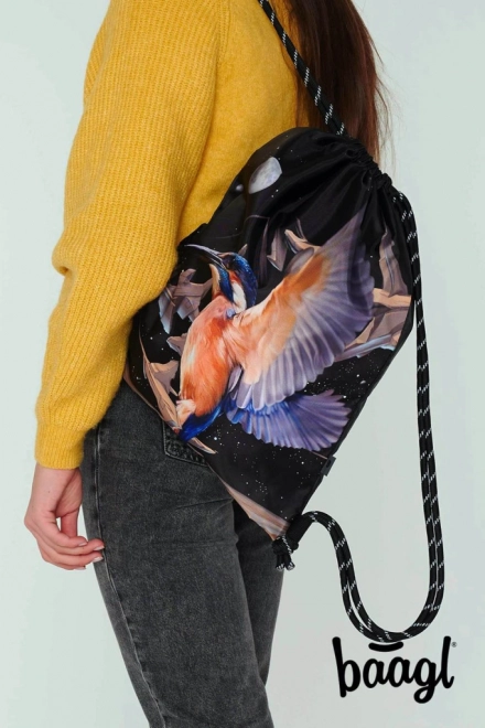 Baagl Drawstring Bag Kingfisher