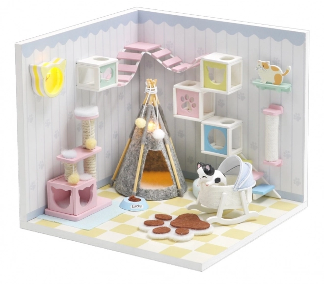 Miniature Dollhouse Cozy Home