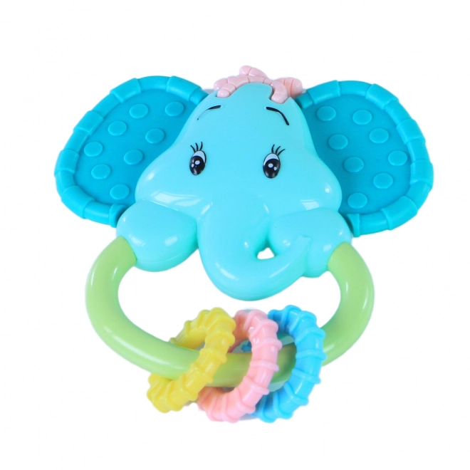 Rattle Elephant Teether