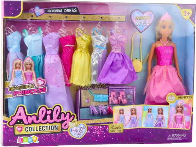 Fashion Set Anlily Doll with Clothes and Accessories