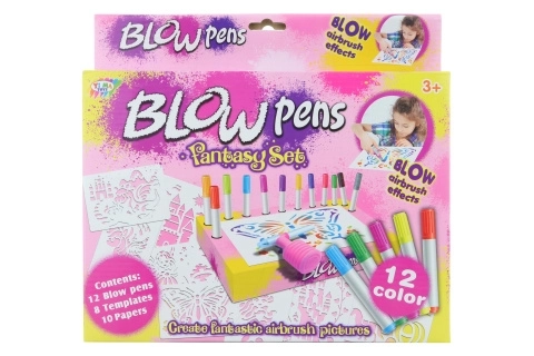 Blow Pens Art Set for Girls