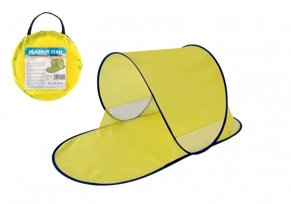 Automatic Beach Tent with UV Protection – Yellow