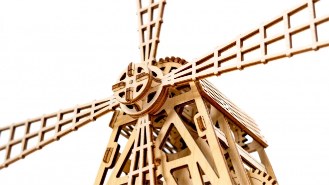 Wooden City 3D Windmill Puzzle