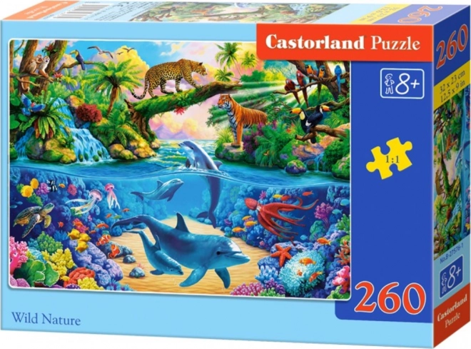 Colorful Wild Nature Puzzle 260 Pieces