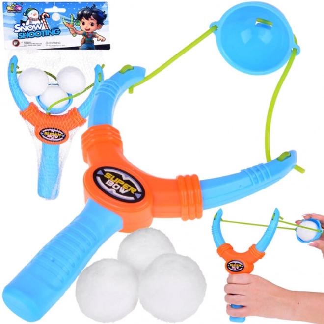 Children's Slingshot with Soft Snowball Toys