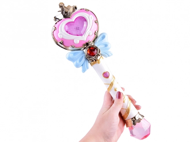 Magic Bubble Wand with Music and Light