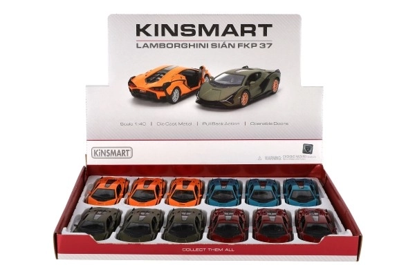 Lamborghini Sián FKP 37 Toy Car with Pullback Action