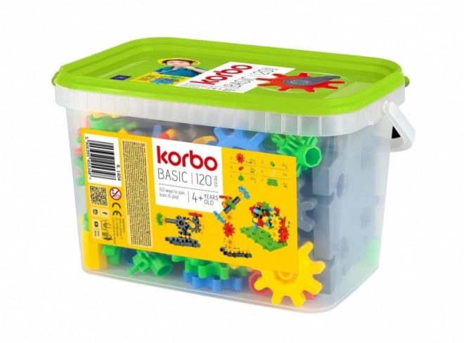 Korbo Building Blocks Set 120 Pieces