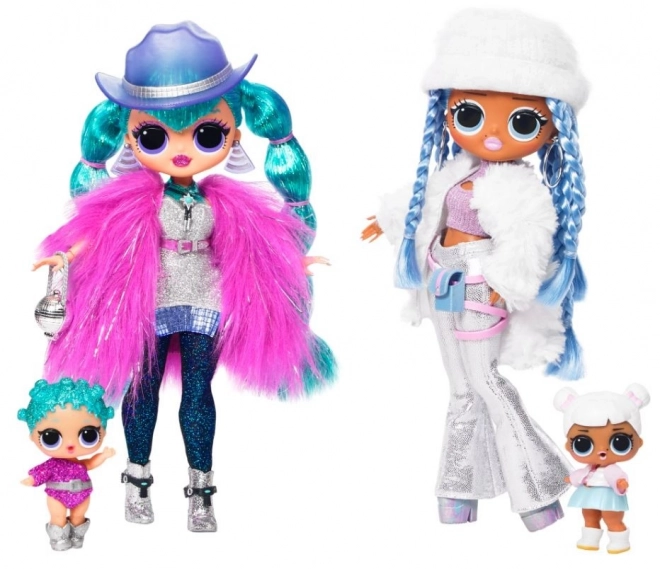 L.O.L. Surprise OMG Winter Disco Dolls Cosmic Nova & Snowlicious