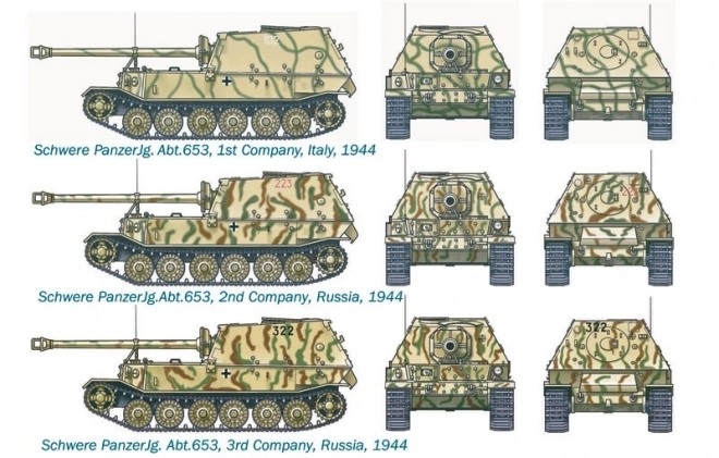 Sd. Kfz. 184 PanzerJäger Elephant Model Kit