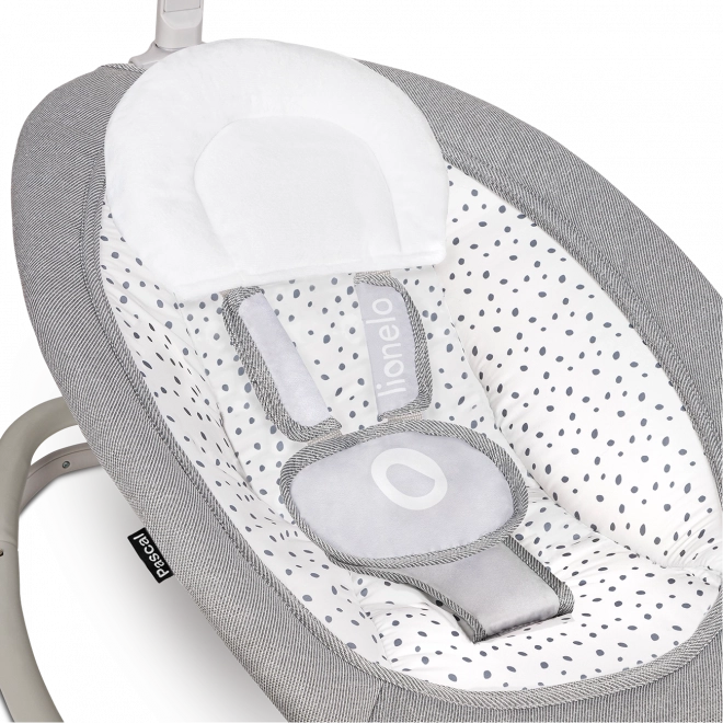 Lionelo Baby Bouncer Pascal Grey Scandi – Grey Dove