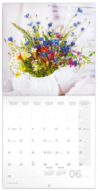 Notique Flower Calendar 2025