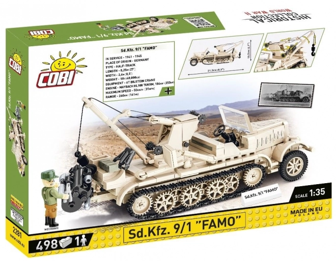 Cobi Sd.Kfz. 9/1 Famo Building Blocks