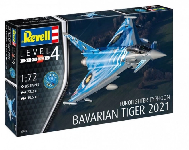 Eurofighter Typhoon Bavarian Tiger Model 1/72