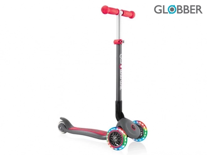 Globber Junior Fantasy Lights Scooter Pink