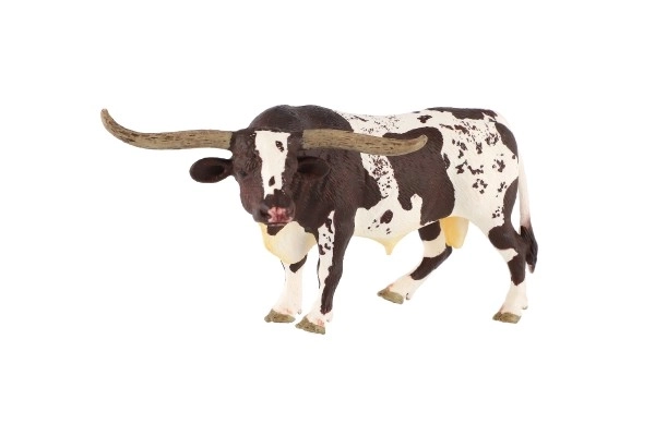 Texas Longhorn Cattle Plastic Figurine in Bag 15cm