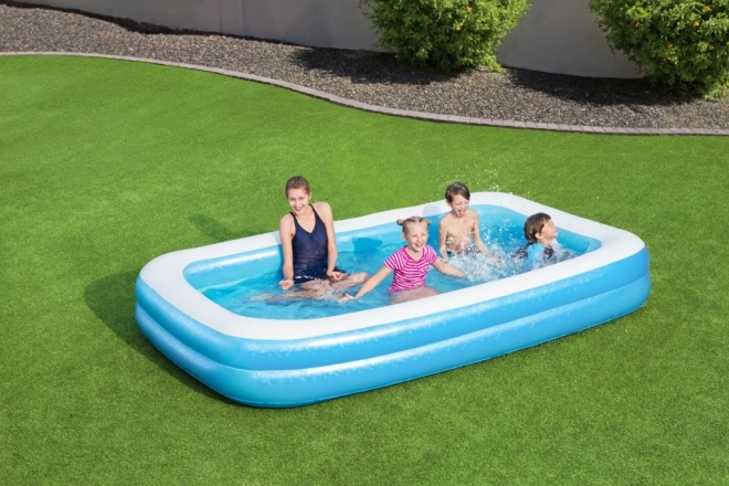 Inflatable Rectangle Garden Pool for Kids 6+