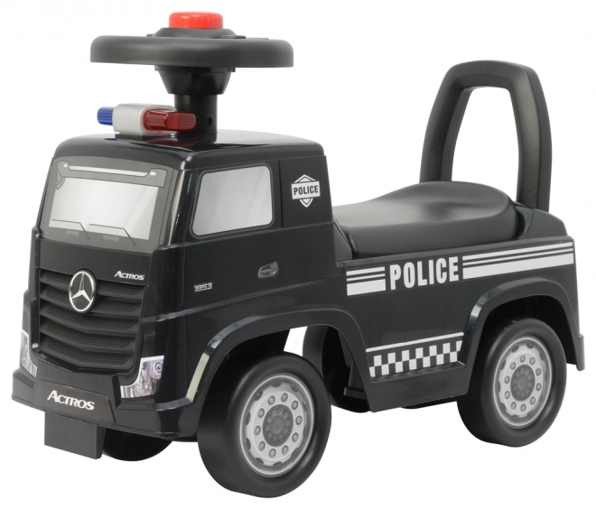 Mercedes Actros Police Ride-On Toy Black