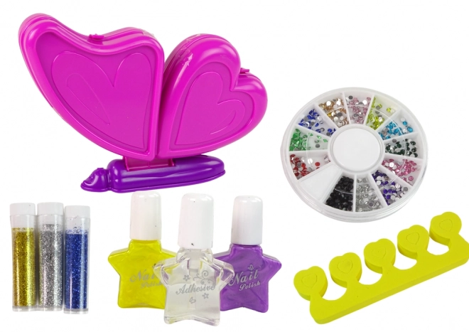 Butterfly Nail Painting Beauty Kit