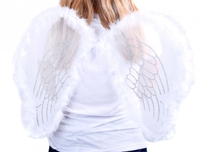 Beautiful White Angel Wings