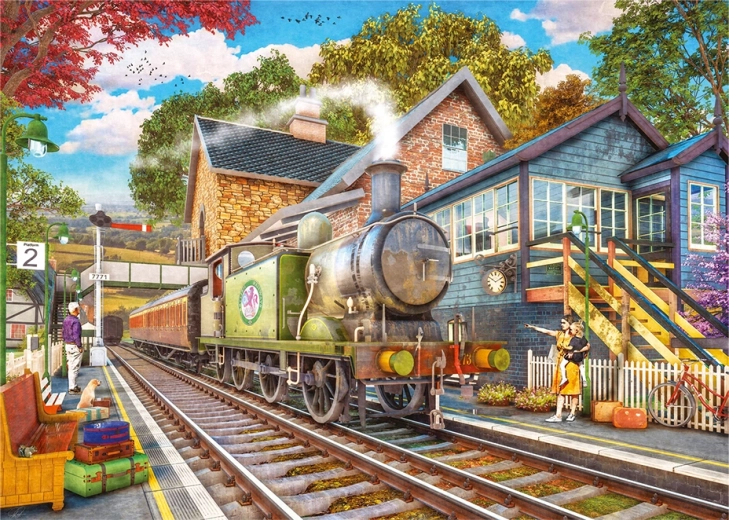 Puzzel Ochtendaankomst 1000 stukjes