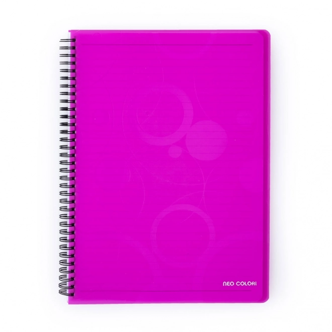 Twin Wire Notepad A4 Neo Colori Pink