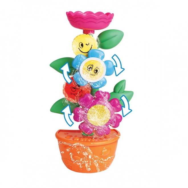 Bath Flower Toy with Watering Can