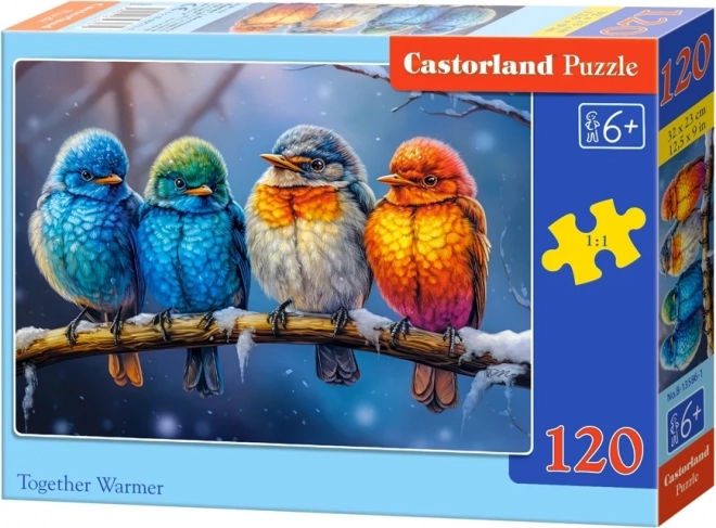 Castorland Puzzle Together We Are Warmer 120 Pieces