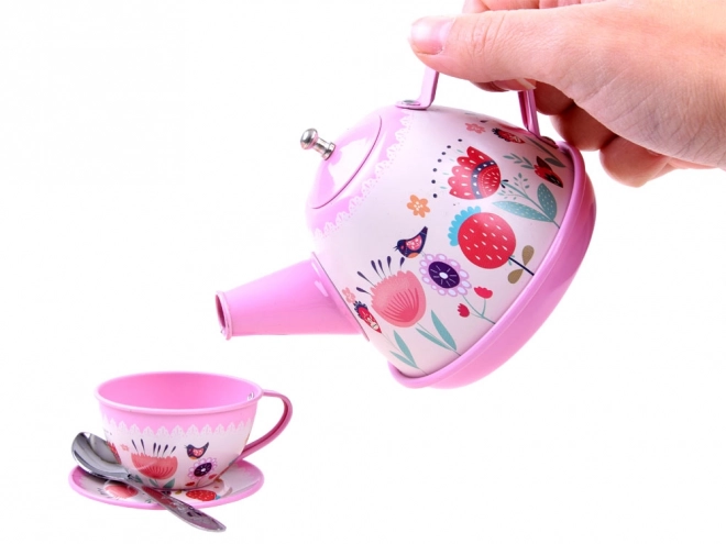 Tea Set with Cookies for Kids