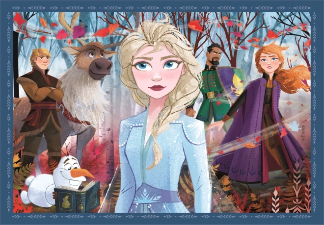 Frozen 4 in 1 Puzzle Set by Clementoni