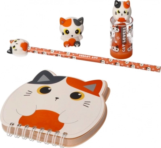 Set di elastici a forma di gatto 3D