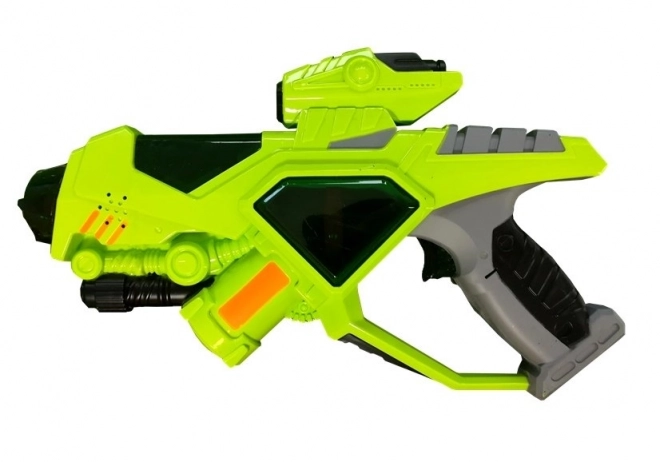 Space Weapon Sword and Mask with Green Light