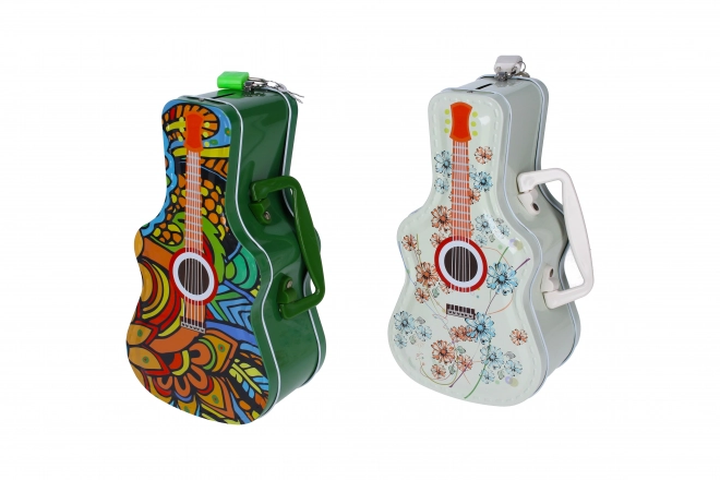 Guitar Shaped Piggy Bank