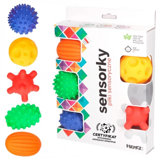 Sensory balls set for infants