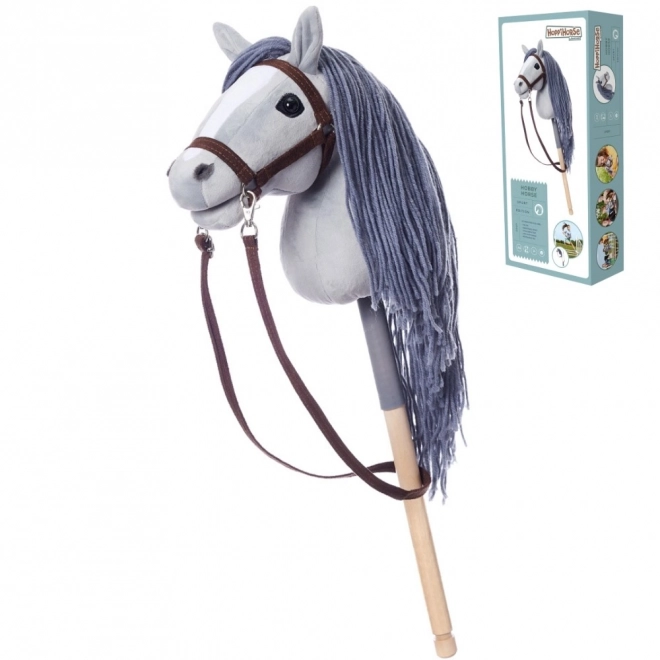 Gray Hobby Horse HOPPIHORSE