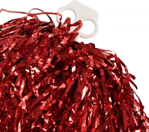 Dazzling sparkle and deep red color