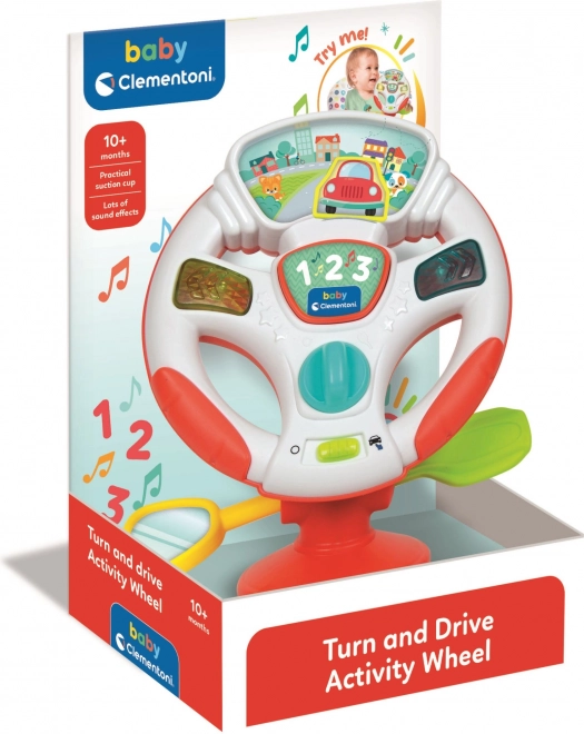 Clementoni Baby Electronic Steering Wheel