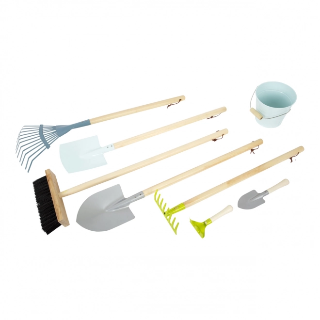 Large Garden Tool Set with Bucket