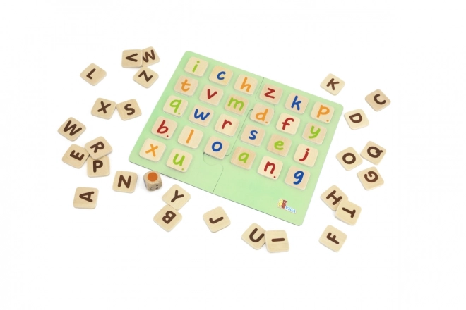 Wooden Alphabet Game