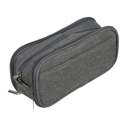 Expandable Gray Pencil Case